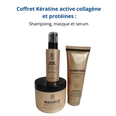 Coffret Kératine active collagène  et protéines