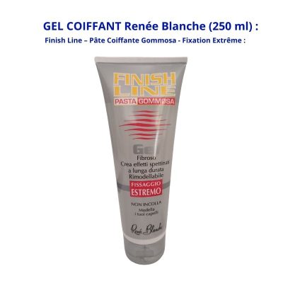 Gel coiffant Finish Line – Pâte Coiffante Gommosa – Fixation Extrême